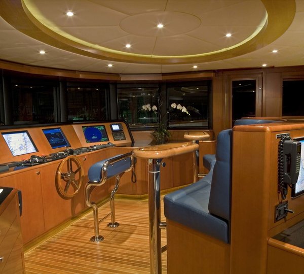 Bridgedeck Aboard Yacht REEF CHIEF