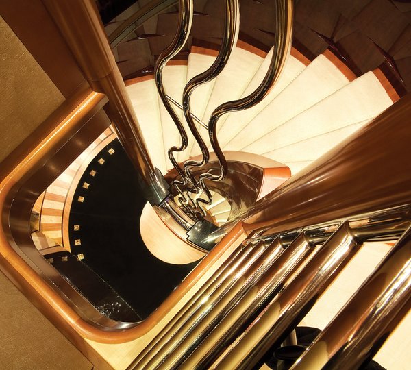 Stairway On Yacht REEF CHIEF