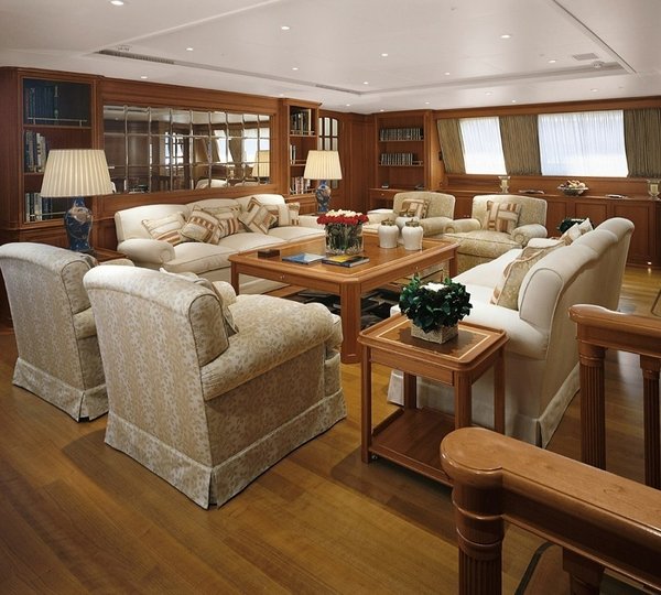 Profile: Yacht IS A ROSE's Premier Saloon Pictured