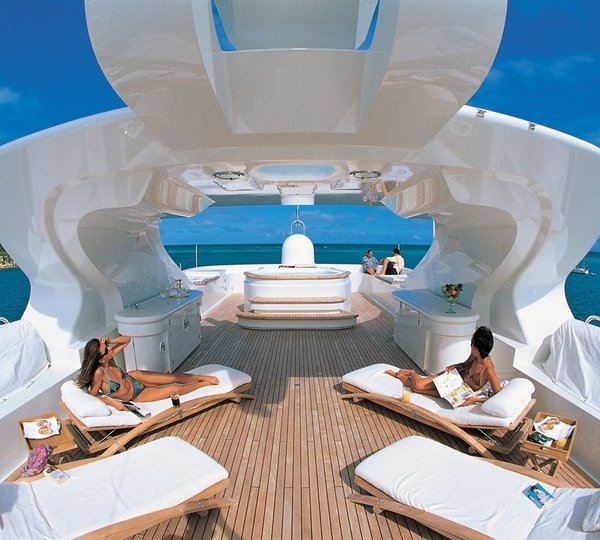 Sun Deck Aboard Yacht MARLA