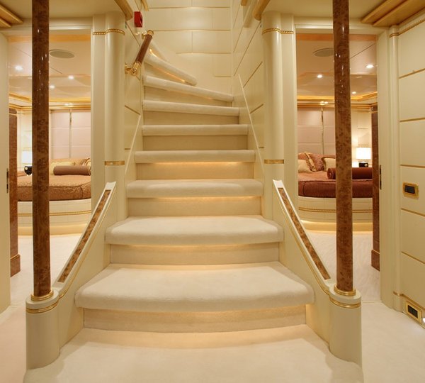 Stairway On Yacht PLATINUM
