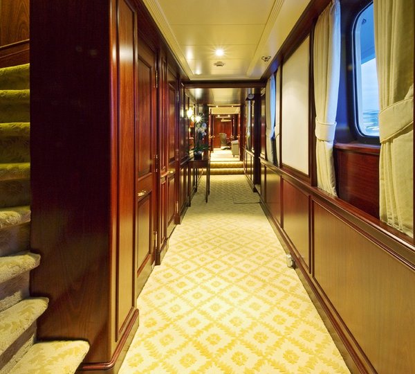 Main Master Hall Aboard Yacht LEGEND