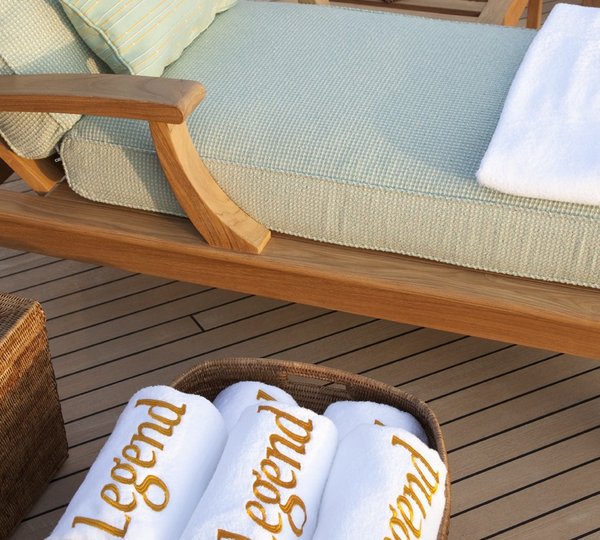 Sun Deck Sunshine Berth Aboard Yacht LEGEND