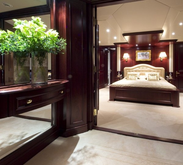 Guest's Lobby Aboard Yacht LEGEND