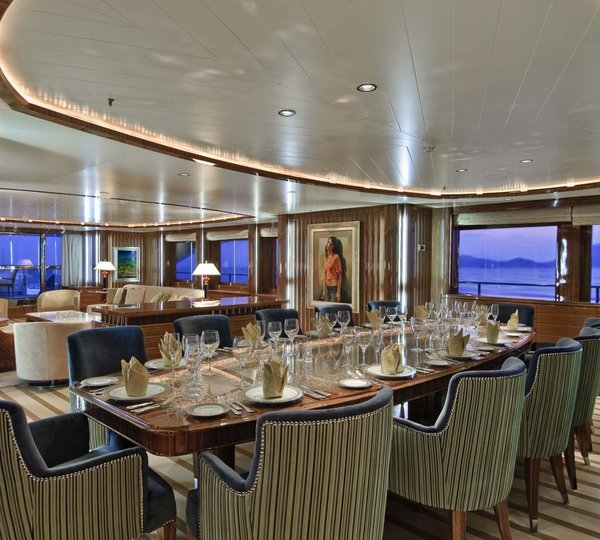 Eating/dining Saloon On Board Yacht O'NEIRO