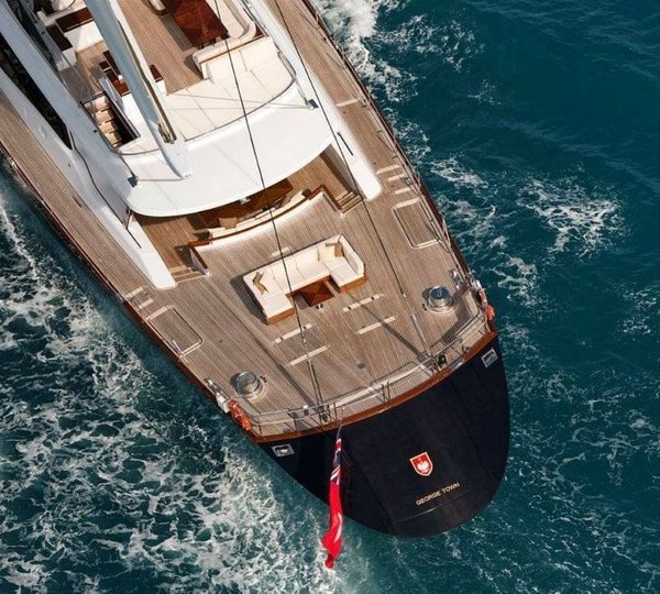 Sun Deck On Board Yacht PRANA