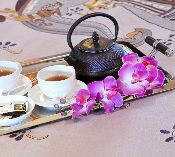 Tea Aboard Yacht PRANA