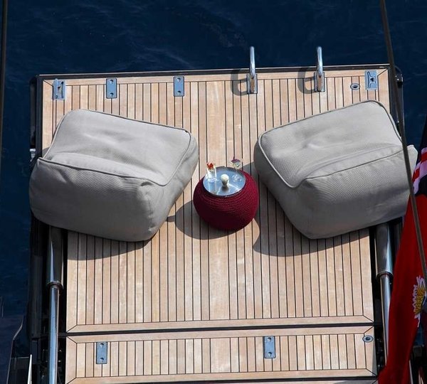 Landing On Board Yacht PRANA