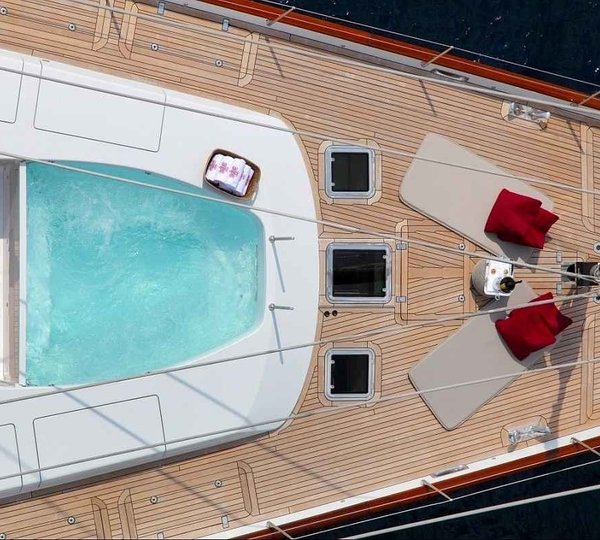 Fore Deck Aboard Yacht PRANA