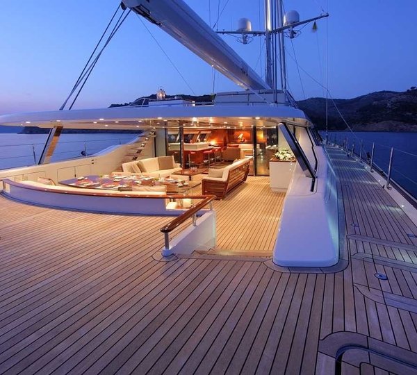 Cockpit Aboard Yacht PRANA