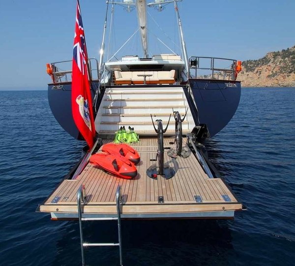 Landing On Board Yacht PRANA