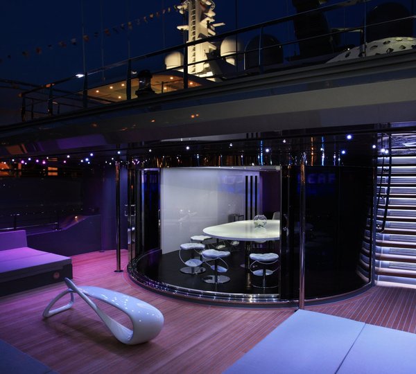 Deck On Board Yacht SEA FORCE ONE