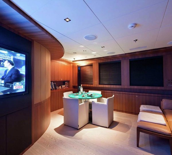 Movie Cinema Aboard Yacht SYNA