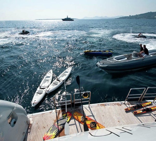 Water Toys On Yacht SYNA