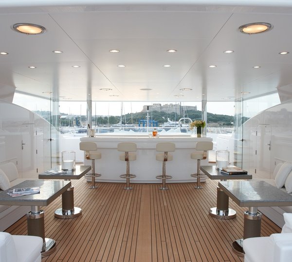 The 54m Yacht HURRICANE RUN