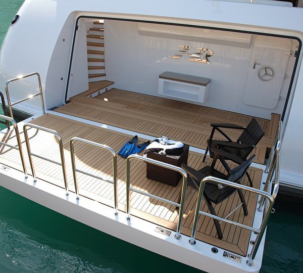 The 54m Yacht HURRICANE RUN