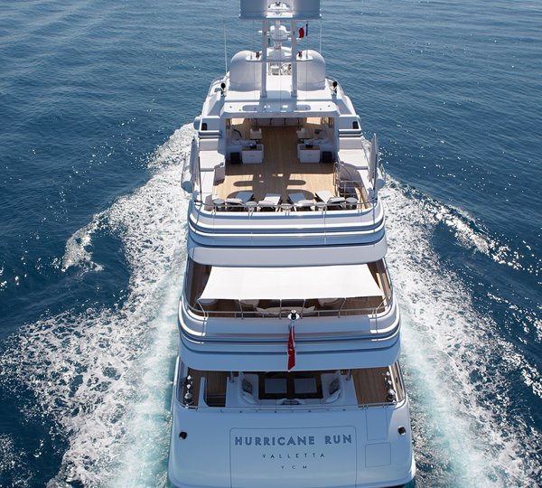 The 54m Yacht HURRICANE RUN