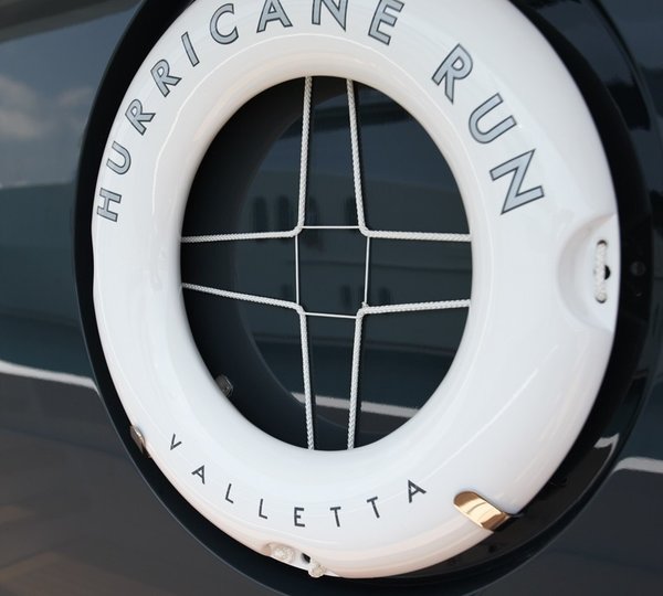 The 54m Yacht HURRICANE RUN