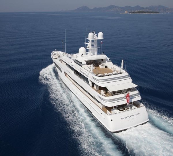 The 54m Yacht HURRICANE RUN