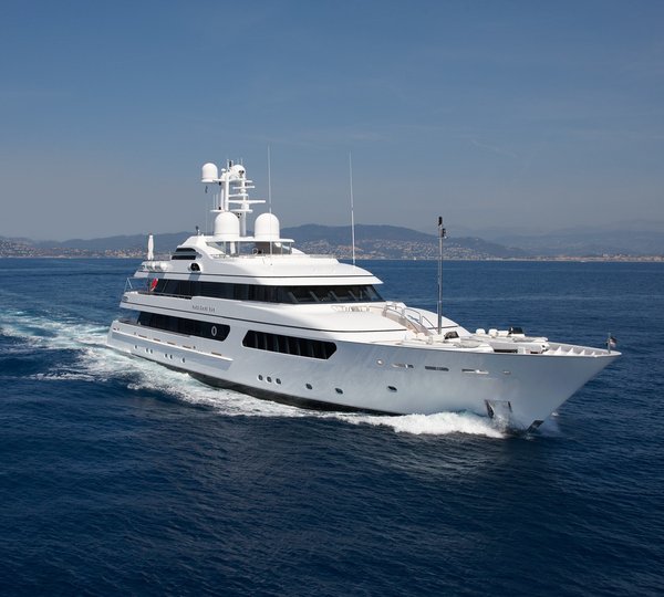 The 54m Yacht HURRICANE RUN