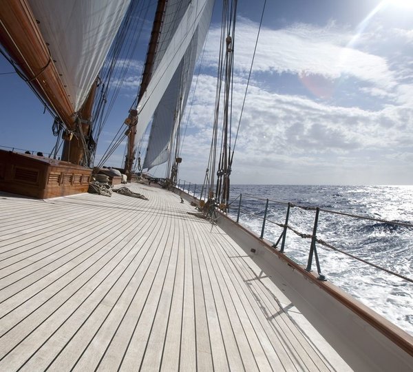 Deck Aspect Aboard Yacht ELENA