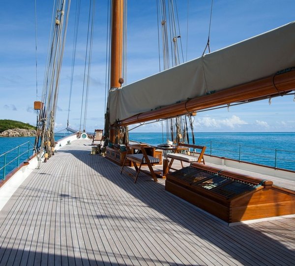 Deck Aboard Yacht ELENA