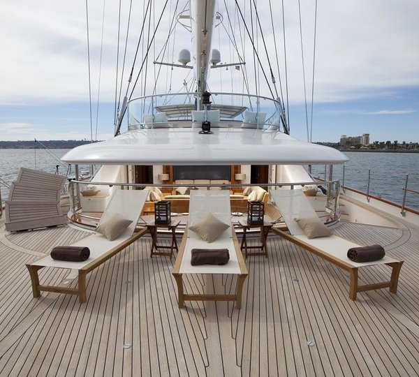Sun Deck Aboard Yacht ZENJI