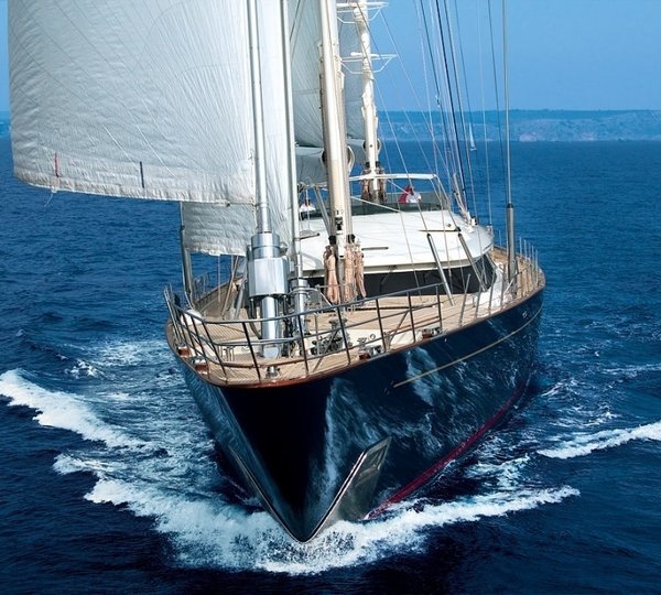 Forward Aspect Aboard Yacht ZENJI