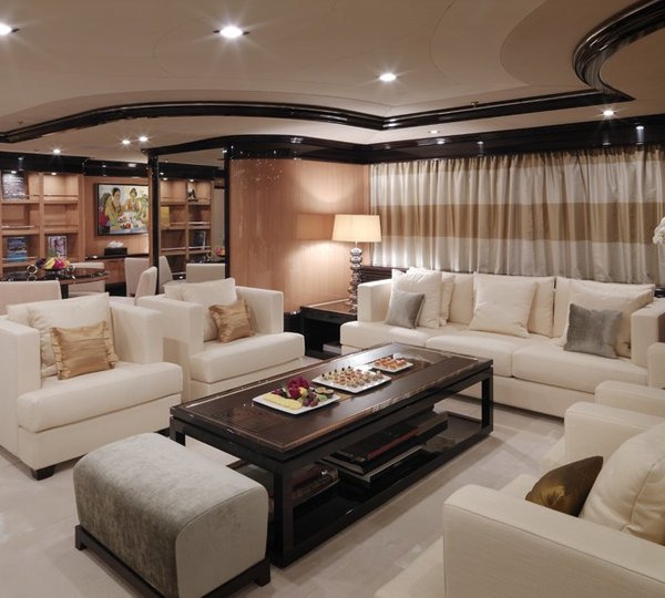 Premier Saloon On Yacht MEAMINA