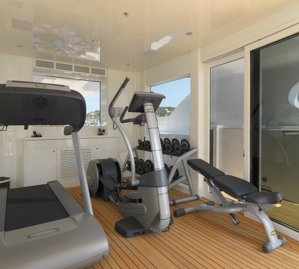 Gym On Yacht MEAMINA