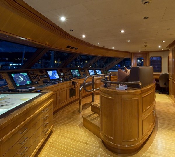 Bridgedeck On Board Yacht BLUE MOON