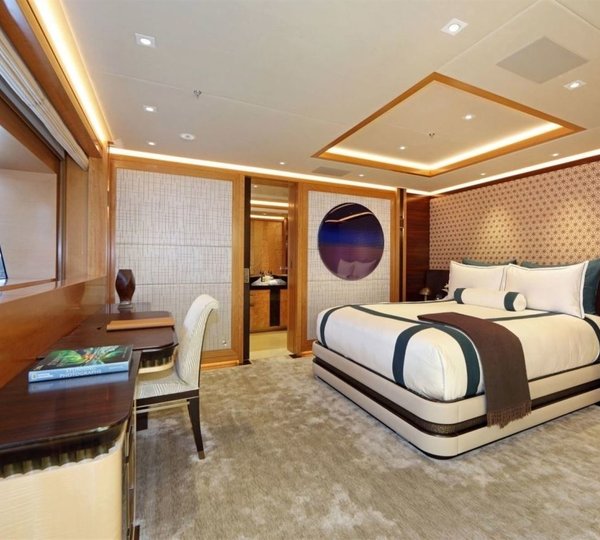 VIP stateroom on the main deck