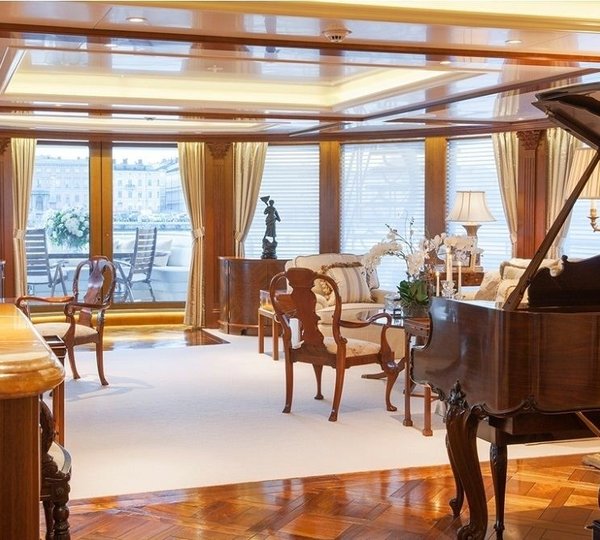 piano in the saloon