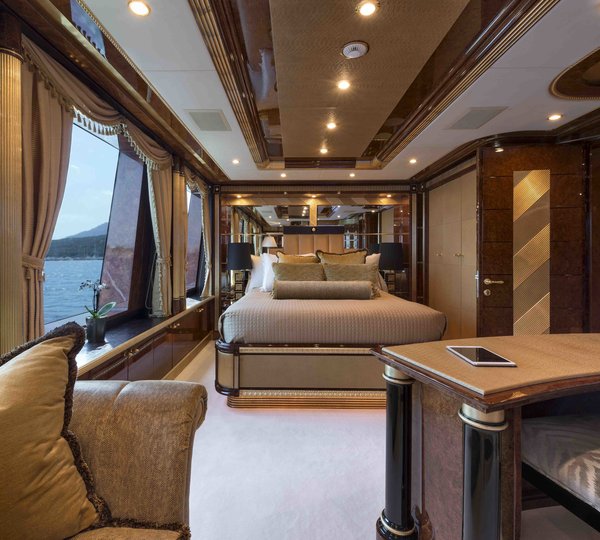 VIP with huge windows and office area