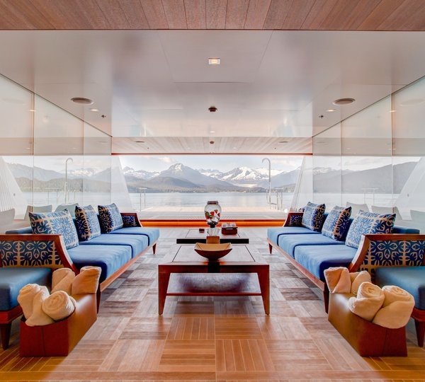 looking out from the beach club