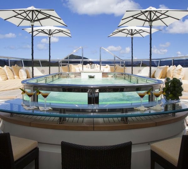 Swim Swimming Pool Aboard Yacht ROMA