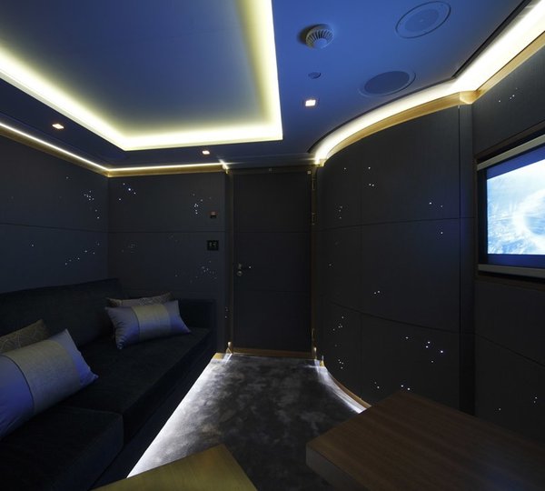 Movie Cinema Aboard Yacht ROMA
