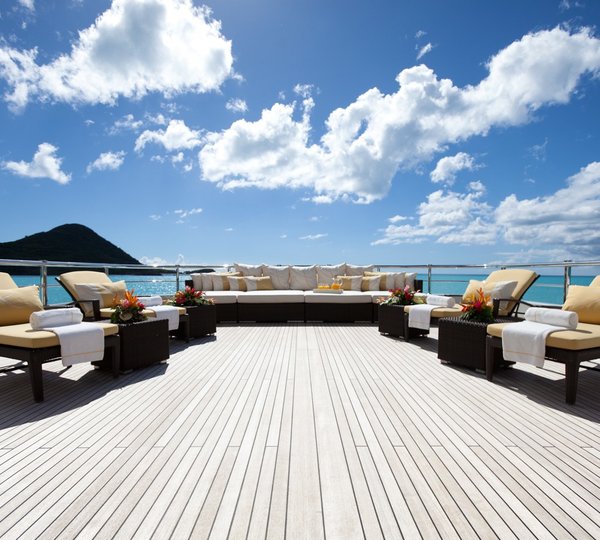 Sun Deck Aboard Yacht ROMA