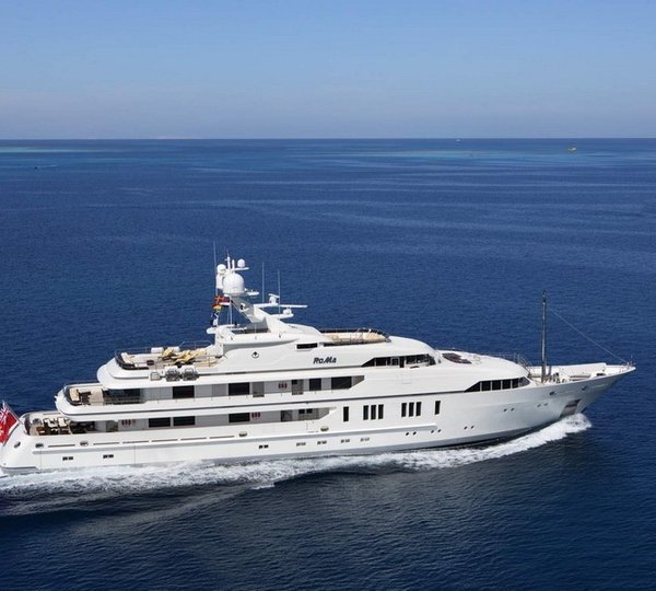 Overview: Yacht ROMA's Cruising Pictured