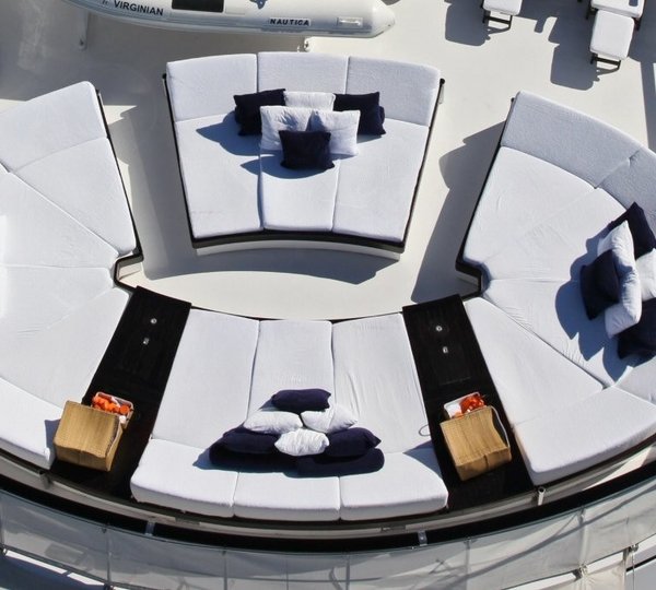 Sunshine Pads On Yacht VIRGINIAN