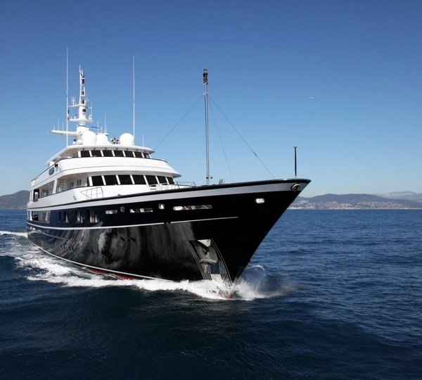 Forward Aspect: Yacht VIRGINIAN's Cruising Pictured