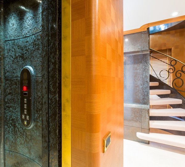 stairwell and elevator/lift