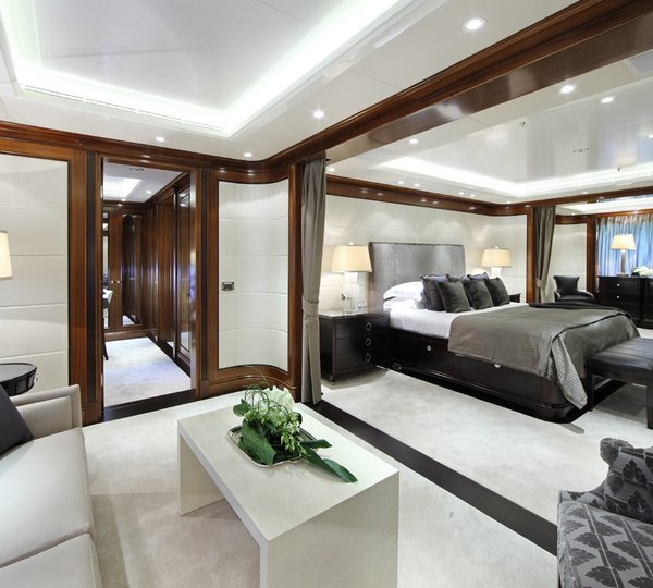 Profile: Yacht SEANNA's Main Master Cabin Pictured