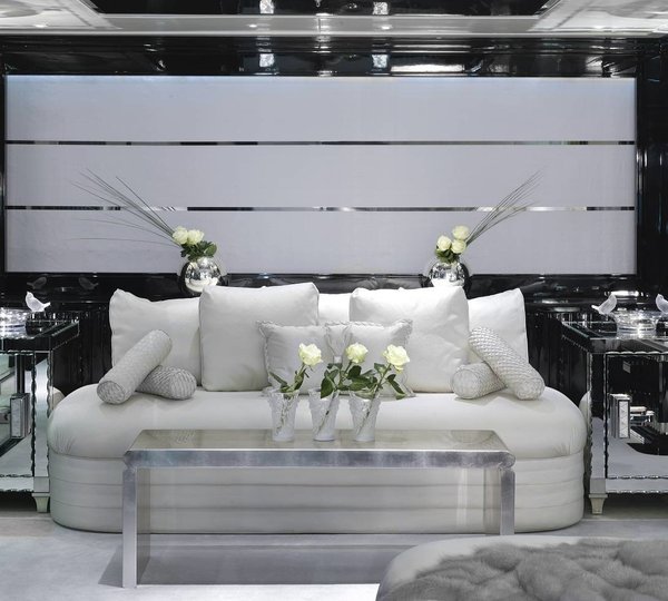 White: Yacht SILVER ANGEL's Guest's Cabin Captured