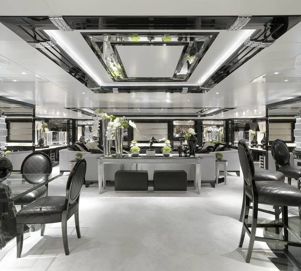 Lounging On Board Yacht SILVER ANGEL