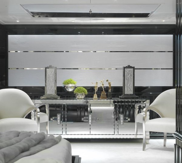 Personal Lounging Aboard Yacht SILVER ANGEL