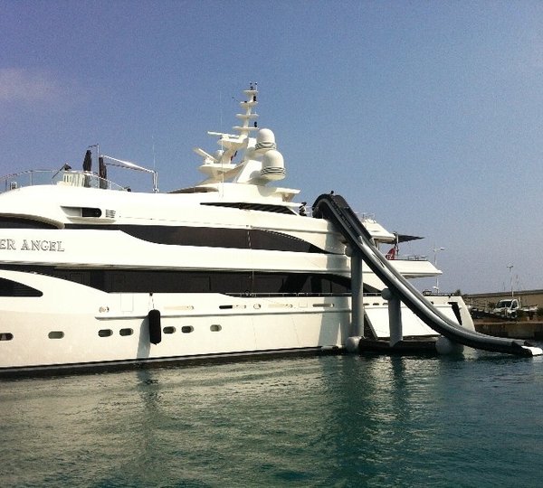 Waterslide On Board Yacht SILVER ANGEL
