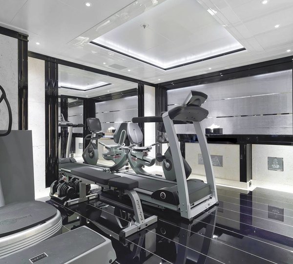 Gym On Board Yacht SILVER ANGEL
