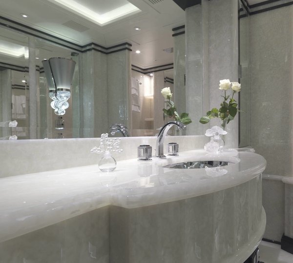 Wash Basin On Yacht SILVER ANGEL