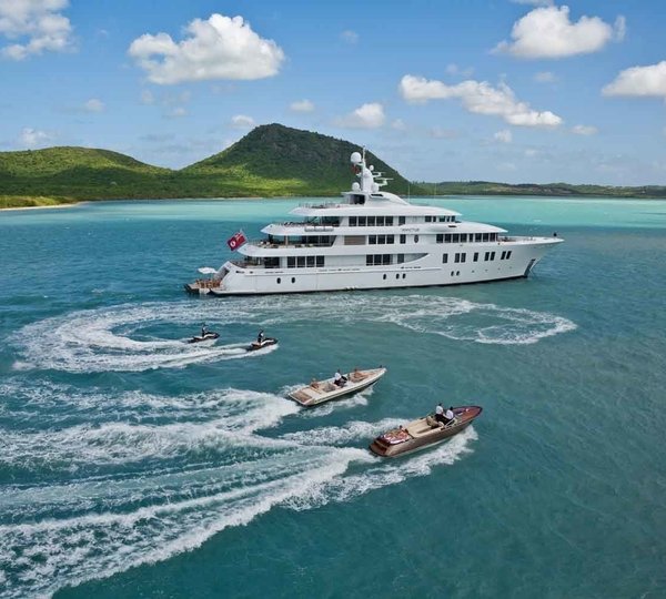 The 66m Superyacht by Delta Marine with water toys